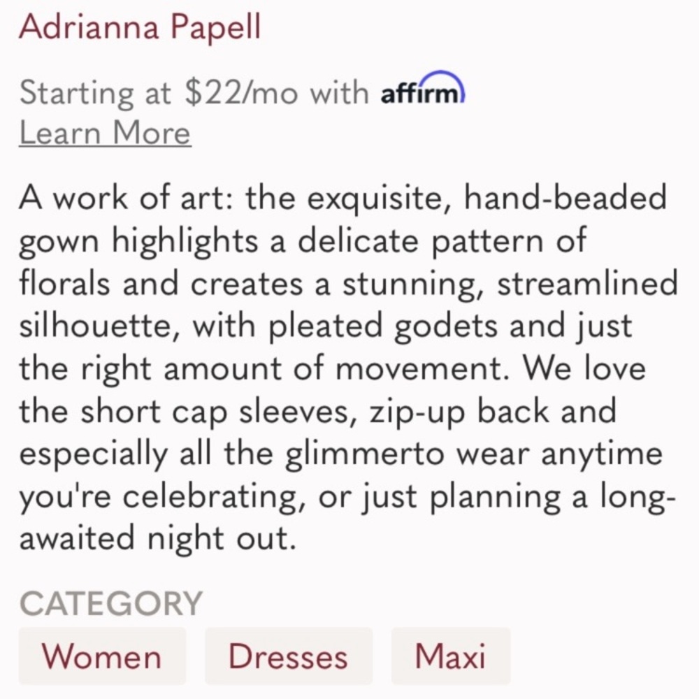 Adrianna papell PLUS SIZyshort sleeves Floral Beaded Godet long Gown - Picture 8 of 16